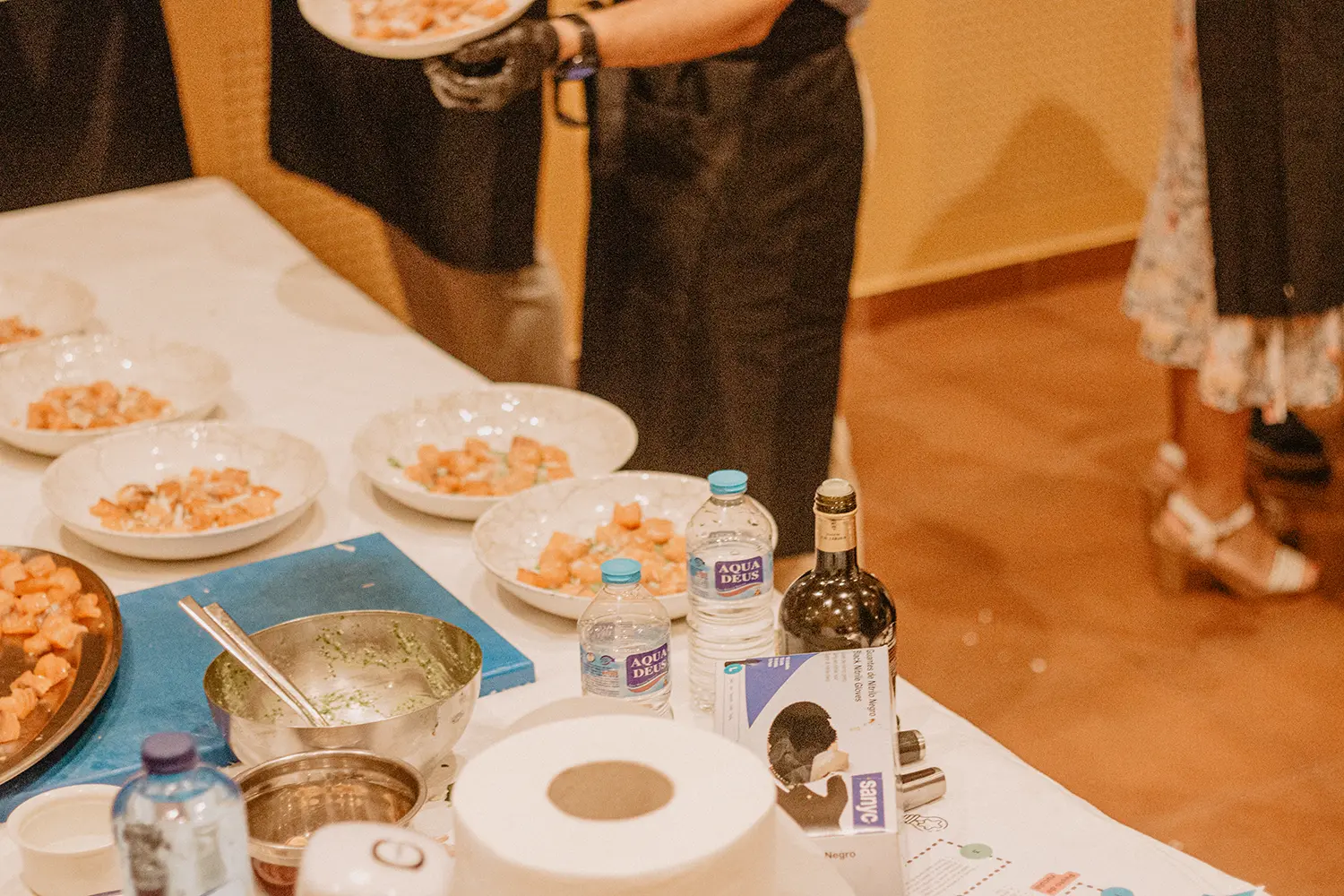 Aquadeus presente durante su Teambuilding Saludable